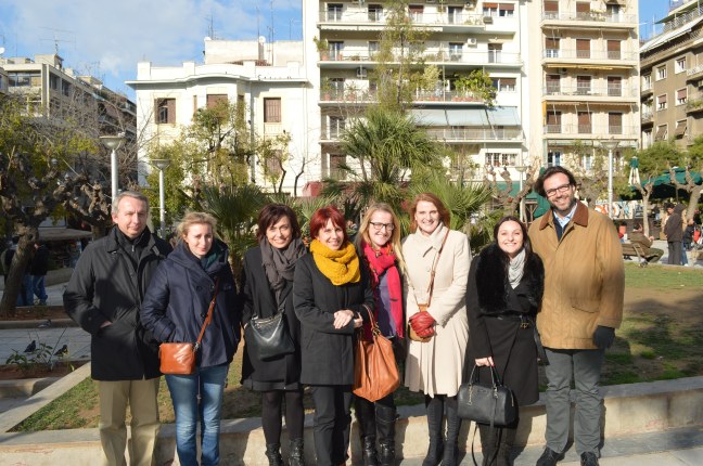 MyBusiness consortium partners at transnational meeting in Athens 